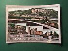Cartolina Saluti Da Lugagnano - Piacenza - Asilo - La Chiesa - 1950