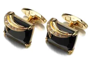 Antik Herren Manschettenknöpfe Mode 1 Paar Hemd Nieten Manschettenknöpfe Schmuck Klassiker - Bild 1 von 3