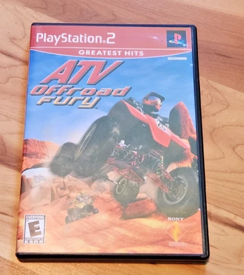 PS2 ATV Offroad Fury Video Game ( PlayStation 2 Greatest Hits CIB ) - Image 1 of 4