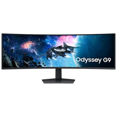 Monitor curvo para juegos Samsung 49" Odyssey G9 G95C DQHD 240Hz 1 ms (GtG) DisplayHDR Foto 1 de 4