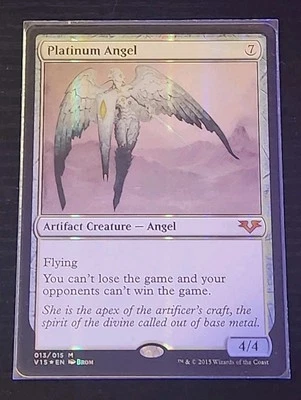 Platinum Angel - LP/NM FOIL From the Vault: Angels 013/015 MtG - Image 1 of 2