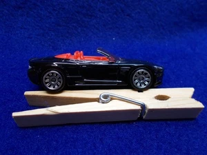 Matchbox Superfast Black Aston Martin DBS Volante w/ Chrome Multi Spoke Wheels - Picture 1 of 3