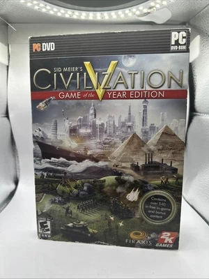 Sid Meier's Civilization V  Game of the Year Edition PC 5 GOTY XP/Vista/7/8/10 - Image 1 of 4