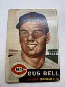 1953 Topps #118 Gus Bell Cincinnati Reds - Bild 1 von 2