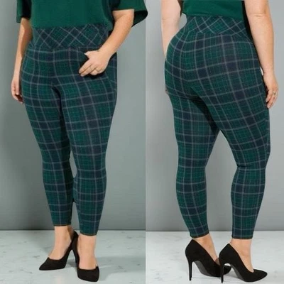 Pantalón Ponte TORRID Bolsillo Pixie Ajustado Estudio Lujo Alto Nuevo con Etiquetas Talla 1X Foto 1 de 4