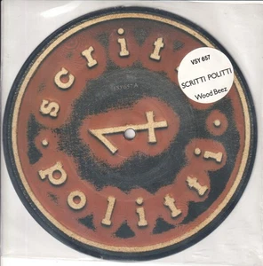 Scritti Politti Wood Beez 7" vinyl UK Virgin 1984 Limited edition pic disc has - Picture 1 of 3