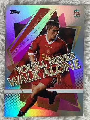 2021-22 Topps Liverpool Team Set Foil /75 Michael Owen You'll Never Walk Alone - Image 1 of 2