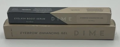 DIME Beauty Boost Duo Eyelash Boost Serum Eyebrow Enhancing Gel SEALED - Image 1 of 4