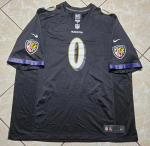 New Nike Baltimore Ravens Roquan Smith #0 Black Game NFL Jersey Men’s 3XL - Picture 1 of 11