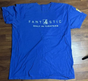 Rare Fant4stic 2015 Movie Promo Crush Soda Shirt Men’s Size XL Fantastic Four 4 - Picture 1 of 5