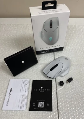 Alienware AW620M Wireless Optical Gaming Mouse - Lunar Light (FAST SHIPPING) - Image 1 of 4