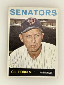 Gil Hodges 1964 Topps #547 BASEBALL HOF VINTAGE EX Clean - Picture 1 of 9