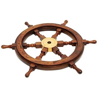 Old Modern Handicrafts Ship Wheel-24 inches - Imagem 1 de 4