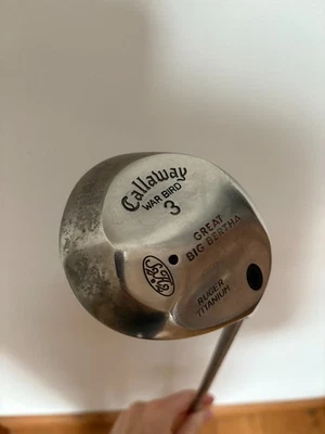 Callaway Great Big Bertha War Bird Ruger Titanium 3-Wood Golf Club Regular Flex - Image 1 of 4