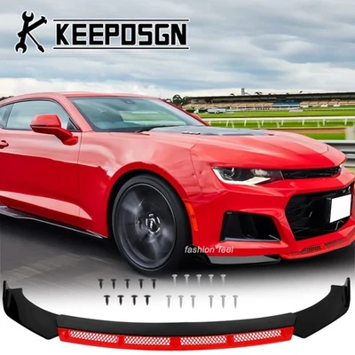 Комплекты деталей кузова спойлер закраина переднего бампера для Chevy Camaro SS LT ZL1 1LE - Изображение 1 из 4