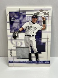 2004 Donruss Timelines - Materials #47 Todd Helton (MEM) - Picture 1 of 2