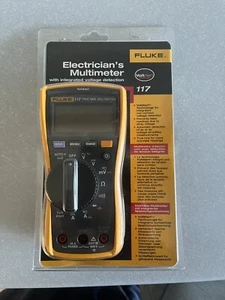 Fluke 117 electrical Digital Multimeter AC/DC True RMS - Picture 1 of 3