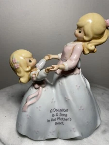 Precious Moments*Musical figurine “My daughter my love” limited edition 8” - Picture 1 of 5