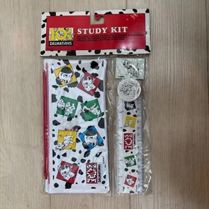 NIB Vintage Disney 101 Dalmatians Stationary Study Set Pencil Case 90s Nostalgia - Picture 1 of 7