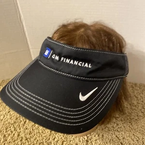GM Financial Visor Hat Nike Golf Cap Adjustable General Motots Auto Loan EUC - Picture 1 of 9