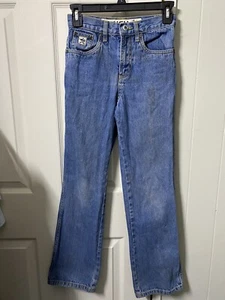 Cinch Boys Bootcut Slim Fit Blue Cotton Denim Jeans Sz 12S MB10081001 - Picture 1 of 7