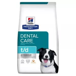 Hill's Prescription Diet t/d Dental Care Dry Dog Food with Chicken - Picture 1 of 1