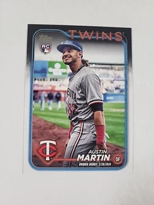 2024 Topps Update Rookie Debut Austin Martin #US114 Base Twins - Picture 1 of 3