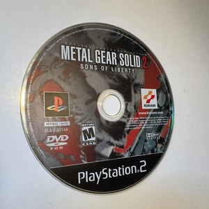 Metal Gear Solid 2 Sons of Liberty Sony Playstation 2 PS2 Guarantee TESTED WORKS - Picture 1 of 2
