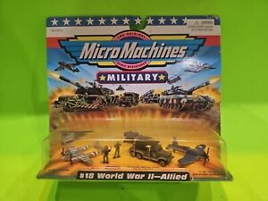 Micro Machines Military #18 World War II Allied Vintage 1998 Galoob Sealed Toy A