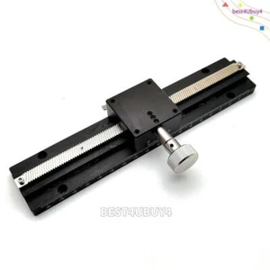 X-Axis Displacement Platform Trimming Dovetail Manual Sliding Table Slide Stage - Picture 1 of 22