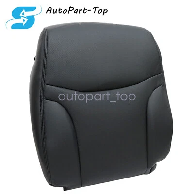 Cubierta de asiento de cuero perforada para conductor negra para Lexus ES300 ES330 2002-2006 Foto 1 de 4