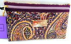 Etro NWT Fabric Etro Multicolor Print Make Up Case Pouch Phone Bag Retail $160