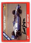 Carte dédicacée signée Scott Goodyear 1992 Legends of Indy #28 Auto