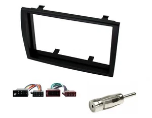 CD RADIO STEREO FASCIA FACIA ADAPTER FITTING KIT BLACK FITS FIAT DUCATO 06-2011 - Picture 1 of 2