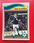 Topps Orange Back Football Cards 1978 #334 - Jimmy Calderwood - Birmingham City