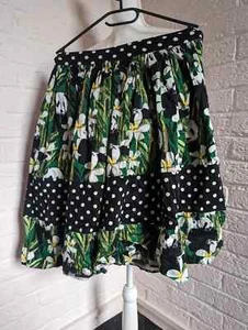 Lady Vintage Panda Flower skirt size 8 - Picture 1 of 6