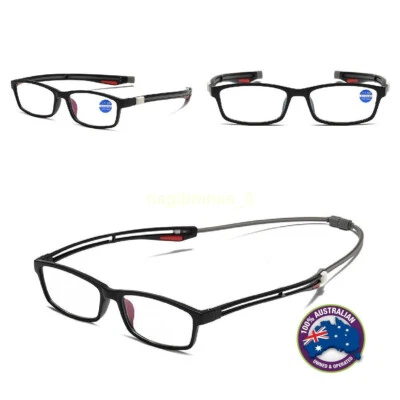 Magnetic Reading Glasses Men Women Hanging Neck Folding Glasses Front Connect - image 1 of 4