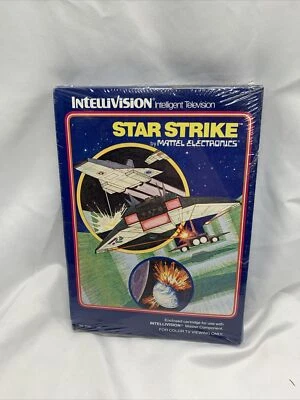 New SEALED Never opened - Intellivision STAR STRIKE Mattel 1981 Blue Box - Image 1 of 4