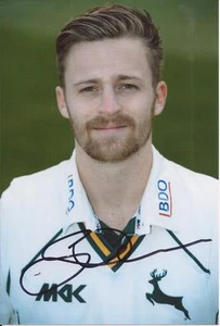 FOTO RETRATO 6x4 firmada por Graeme White NOTTINGHAMSHIRE * CERTIFICADO DE AUTENTICIDAD - Imagen 1 de 1