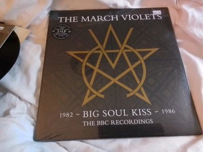 The March Violets-Big Soul Kiss BBC Rcrds-2x12" Yellow LP RP-FREUDLP132Y-2022NEW - Image 1 of 3