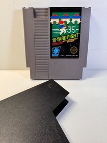 10-Yard Fight (Nintendo NES, 1985) Authentic. Tested. Sleeve. 3-Screw