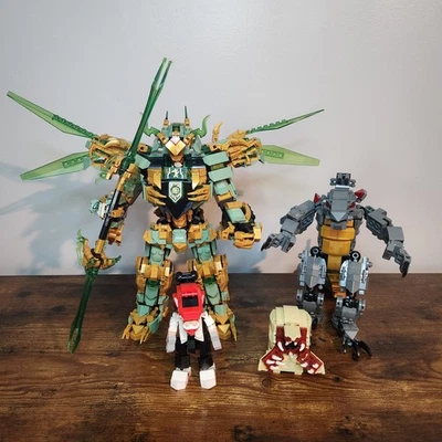 Building Blocks Ninja Double Mutation Mech & Godzilla Bundle - Image 1 of 4