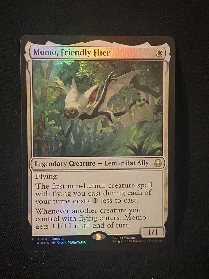 FOIL Momo, Friendly Flier Promo 0394 Avatar: The Last Airbender Magic TLA MTG - Image 1 of 1