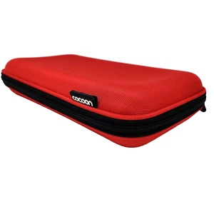 Cocoon Case w Grid It Insert Electronics Travel Case Red Zippered Business Trip - Picture 1 of 16