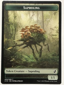 MTG TCG - SAPROLING / MANIFEST Commander 2019 - NM (Buy 1 Get 1 Free) - Picture 1 of 2