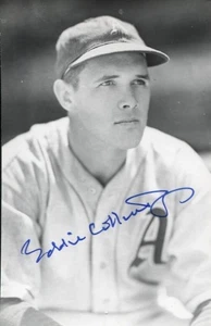 Eddie Collins Jr. autographed Philadelphia A's vintage Rowe Postcard size photo - Picture 1 of 1