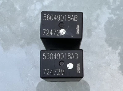 (Lote de 2) Relé Mopar Tyco 56049018AB 72472M/72472W/72472V probado OEM Foto 1 de 4