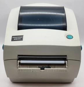 Zebra UPS LP2844 Direct Thermal Barcode Label Printer USB 20V - Picture 1 of 10