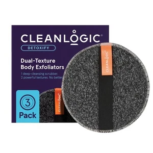 Beauty Body Scrubber Pack of 3 Exfoliating Bath Tool for Smooth Skin - Picture 1 of 7