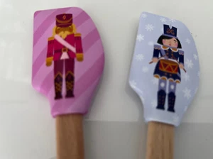 Sur la Table Mini Nutcracker Spatulas (Set of 2) - Picture 1 of 5
